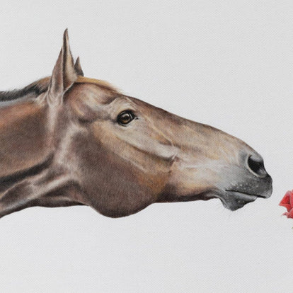 Stop and Smell the Roses - Horse and Rose Limited Edition
