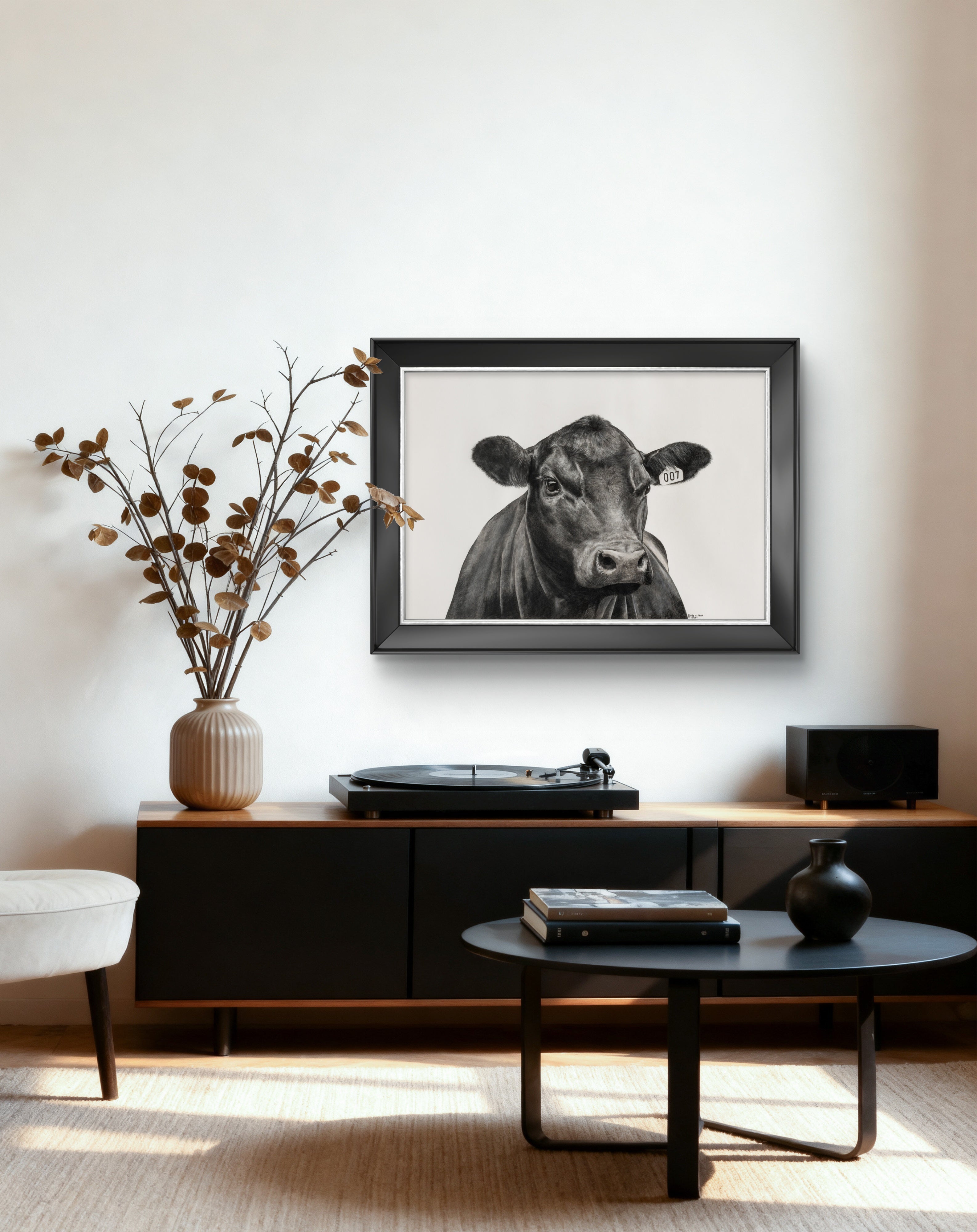 Black Angus Steer 007 - Limited Edition