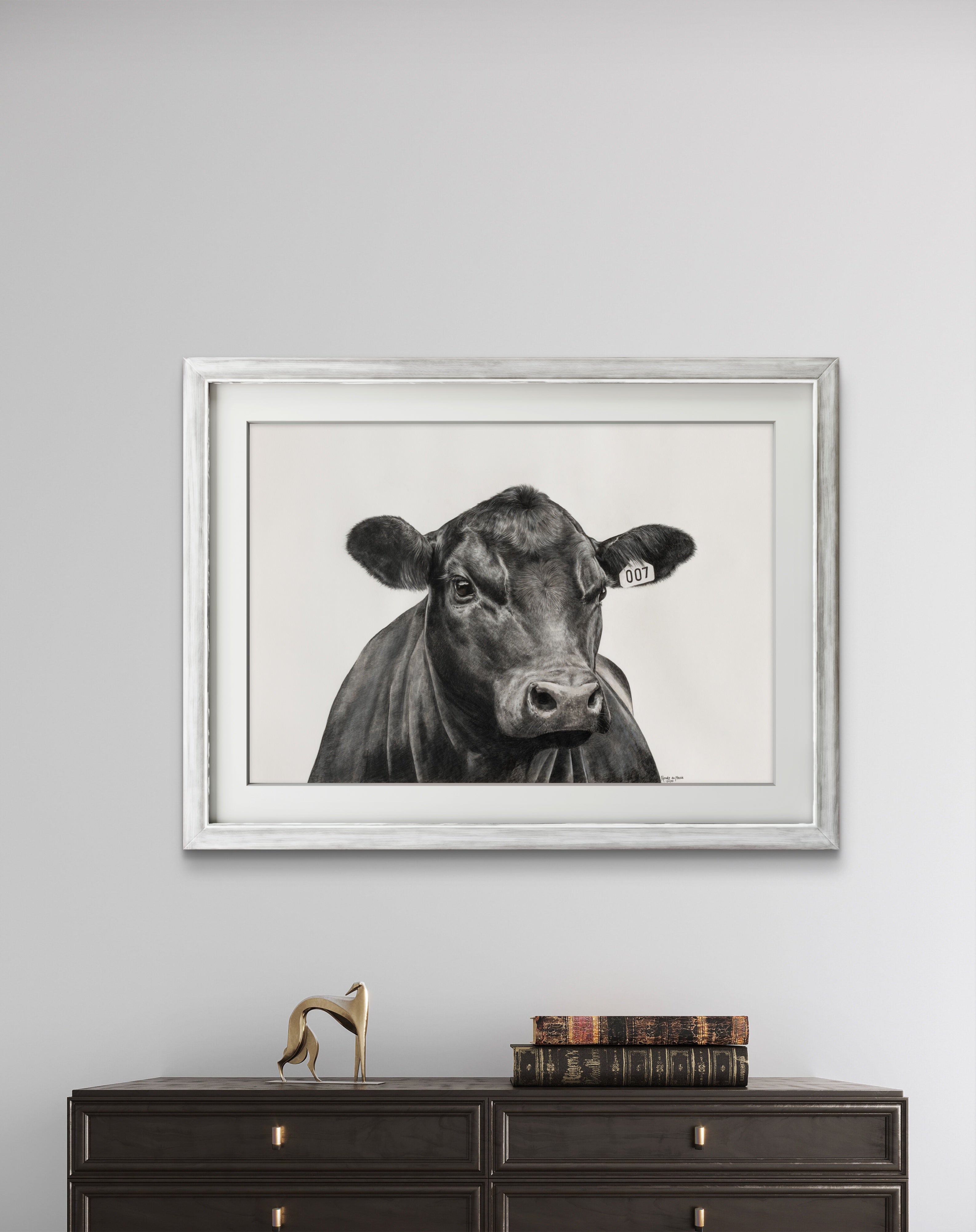 Black Angus Steer 007 - Limited Edition