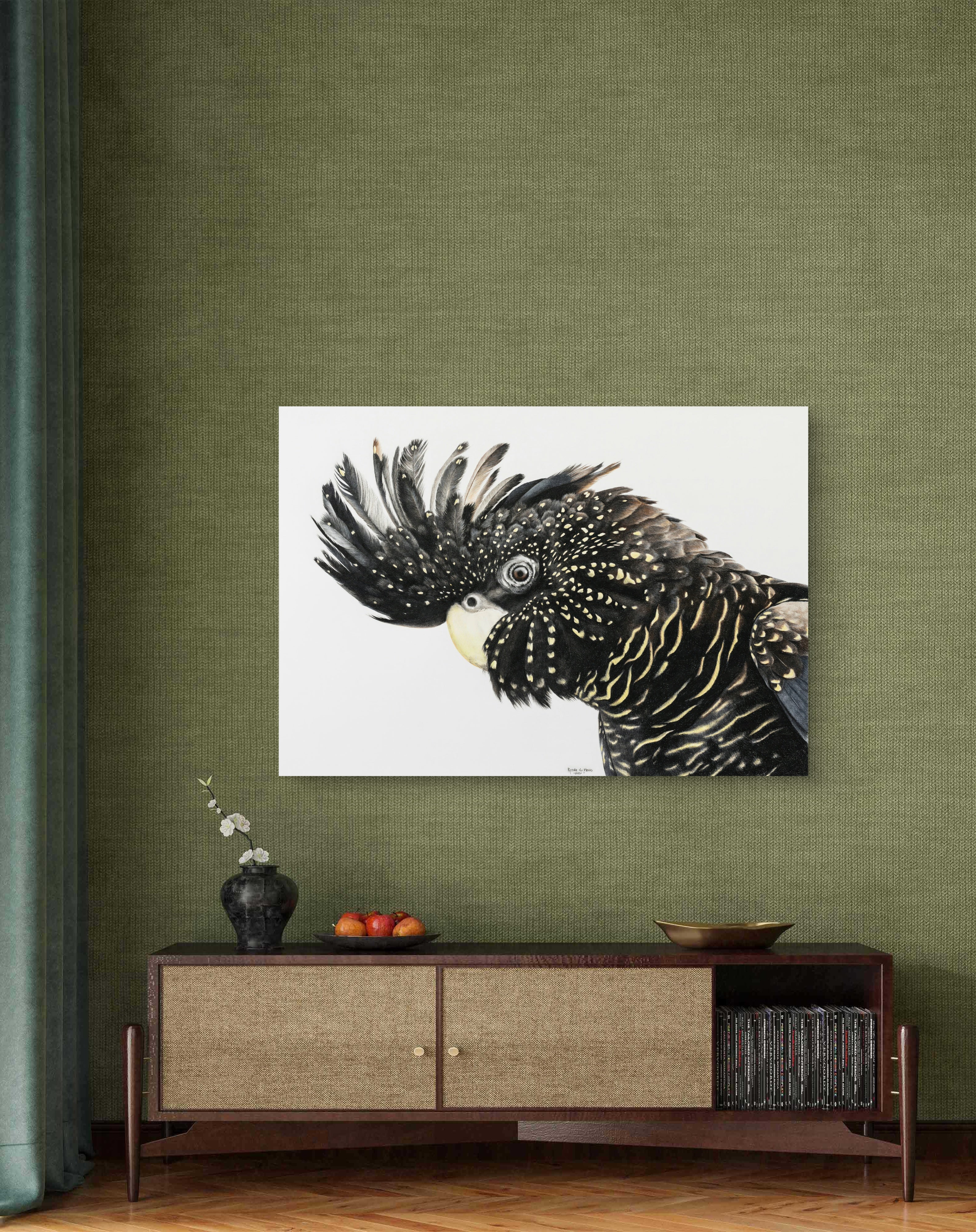 Canvas - Black Cockatoo