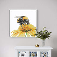 Framed canvas - Sunny Bumble